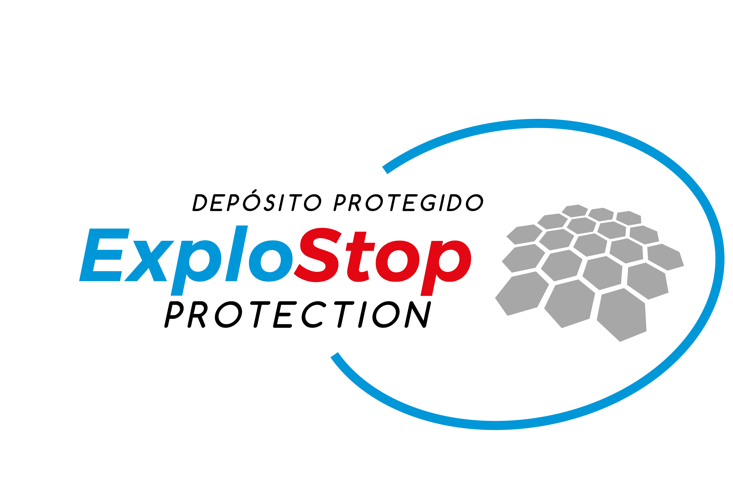 logotipo explostop DP vector